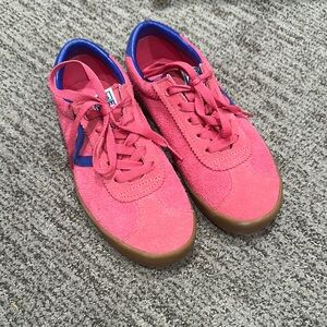 Vans Pink and Blue Sneakers